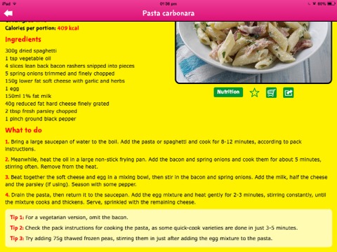 7 Healthy Meals- One For Each Day Of The Week