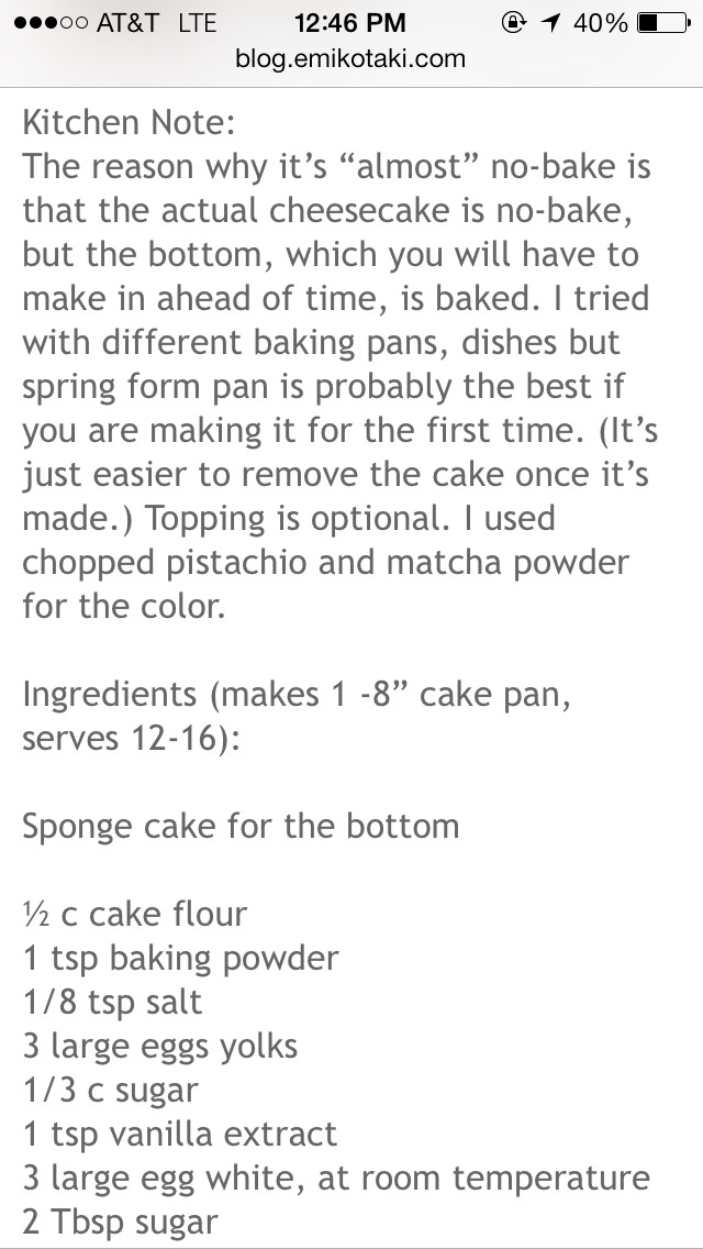 Almost Non Bake Tofu Cheesecake. Healthy Diet. Very Detail Recipe! Hope You Like It