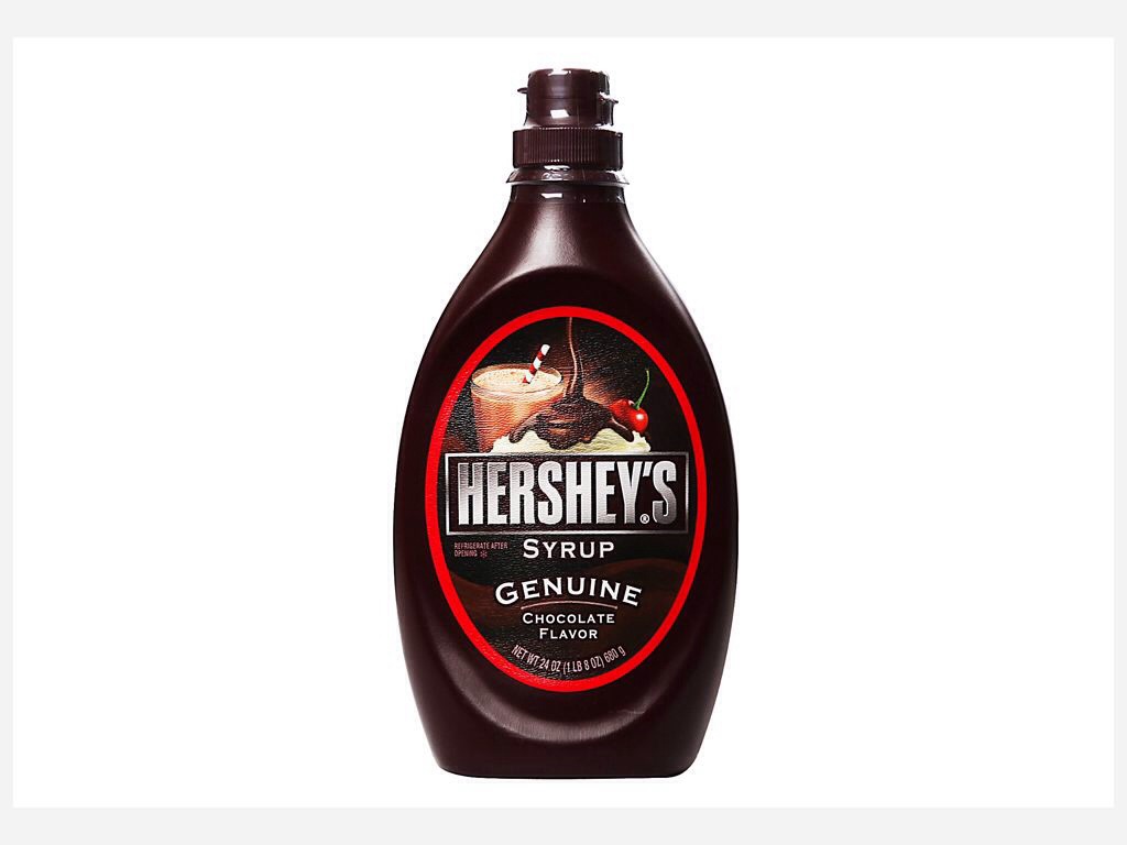 3 tablespoons chocolate syrup