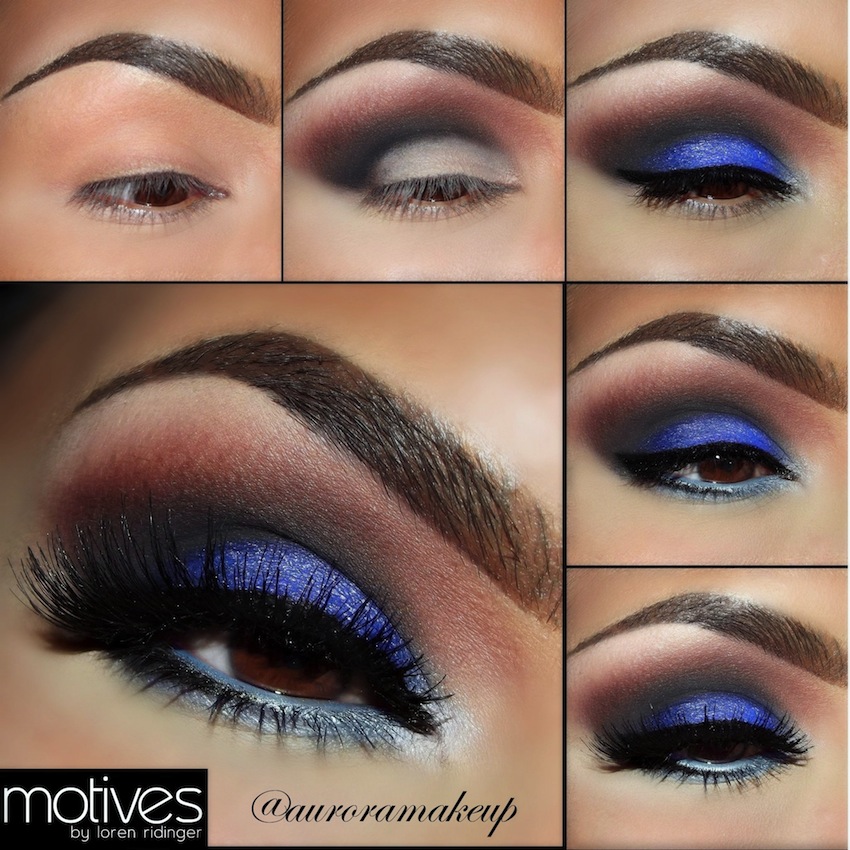 Blue Makeup Tutorial