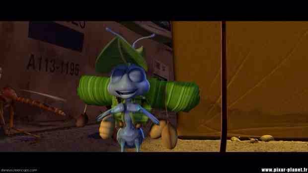 It popped up again on a box in "A Bug's Life," but perhaps it was just a strange coincidence.
