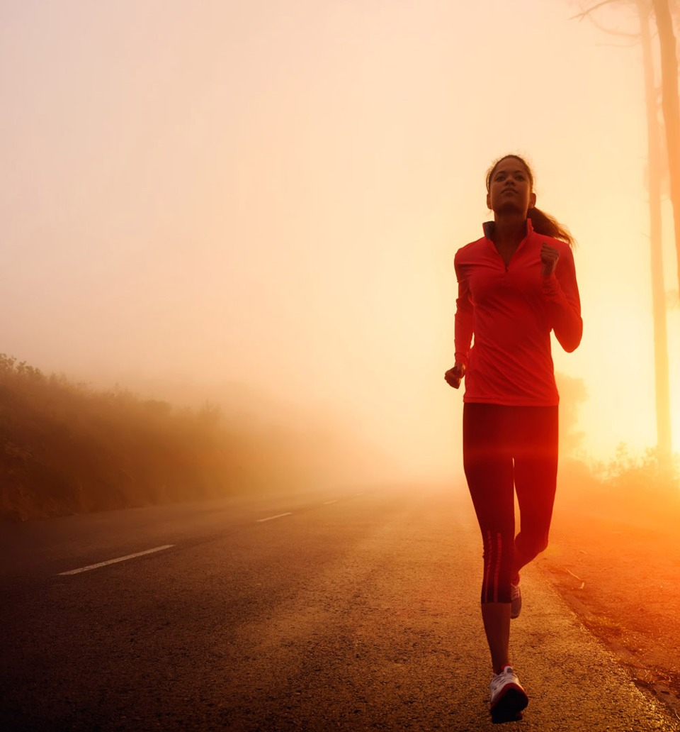 Continue exercising if you're up for it. 
This advice is a bit tricky. If you're capable of some exercise, go for it
