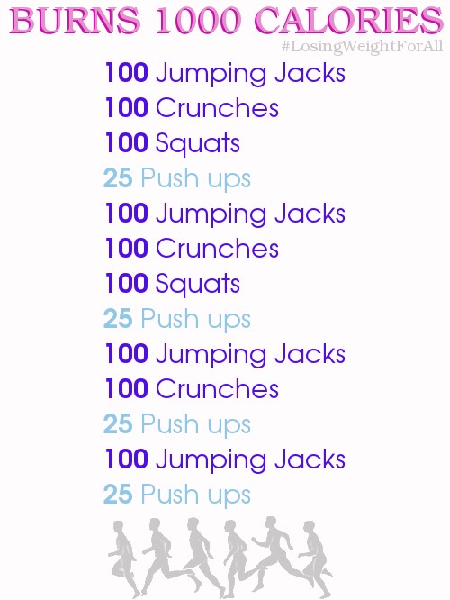Lose 1000 Calories