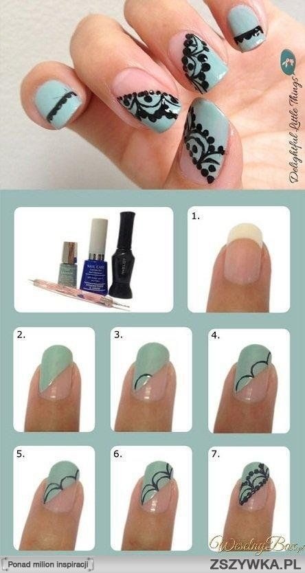 23 Super Cute Nail Tutorials ^_^