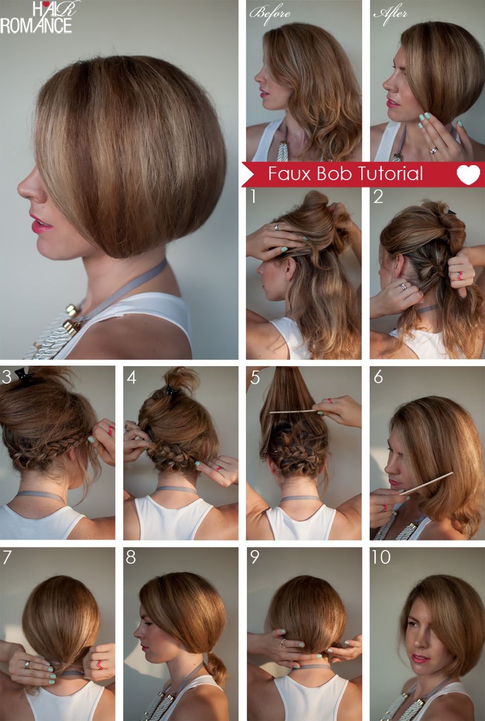 Quick Amazing Step By Step Hair Tutorials!!!