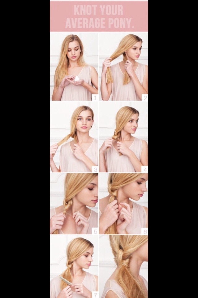 Effortless Hair: 8 Easy Step By Step Hairstyles :) 