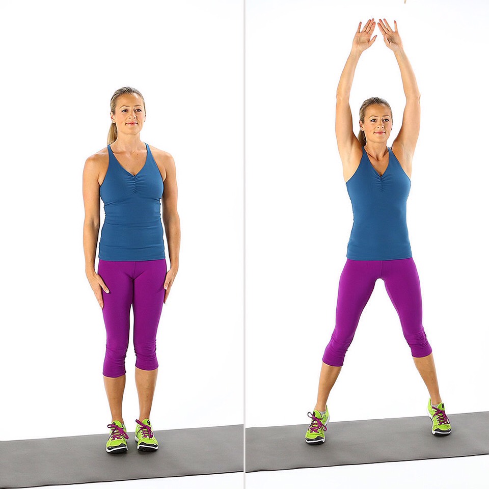 35 jumping jacks