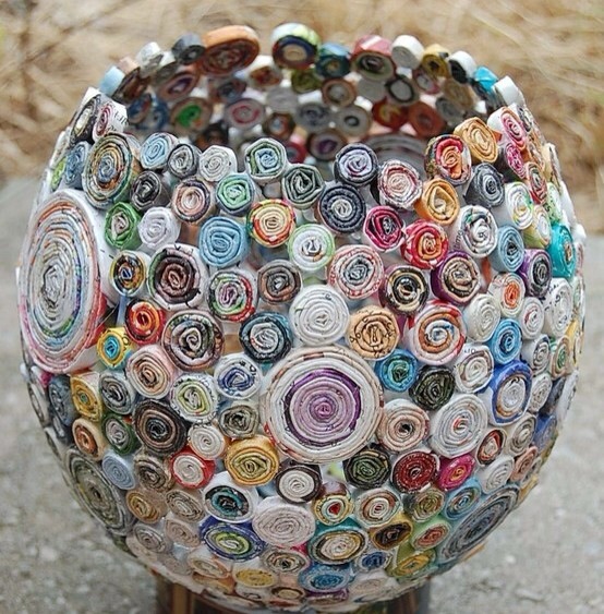 Rolled Paper Craft Ideas 