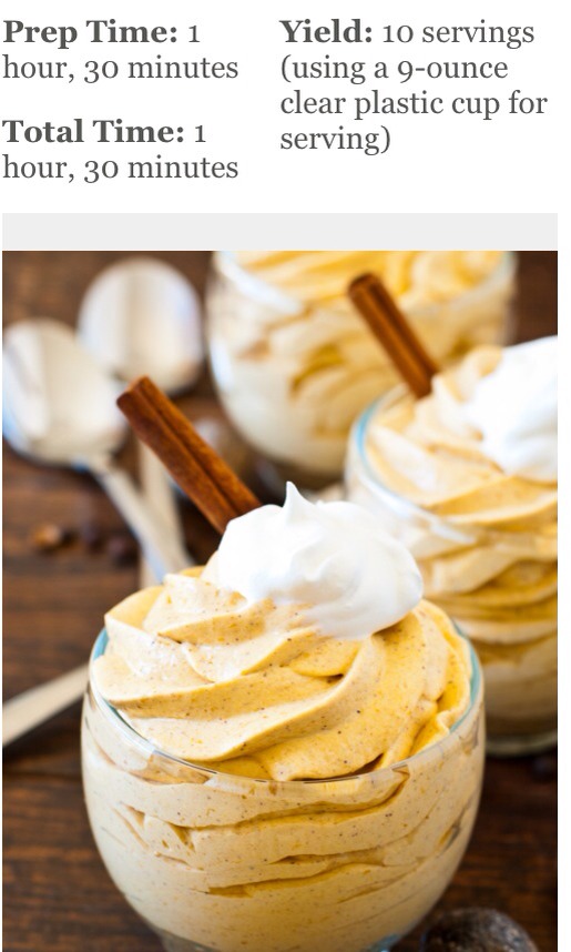 No Bake Pumpkin Cheese Cake 🎃