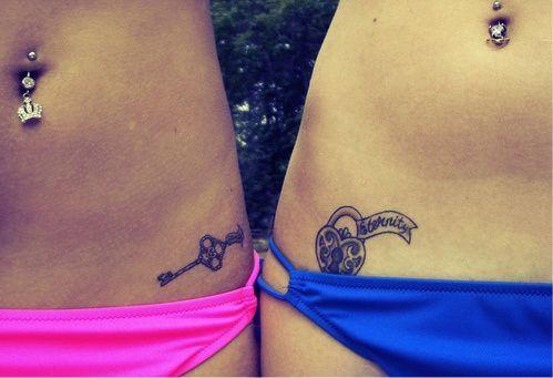 Cute Sister Tattoo Ideas