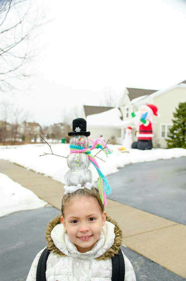 Crazy Hair Day At School!!! 