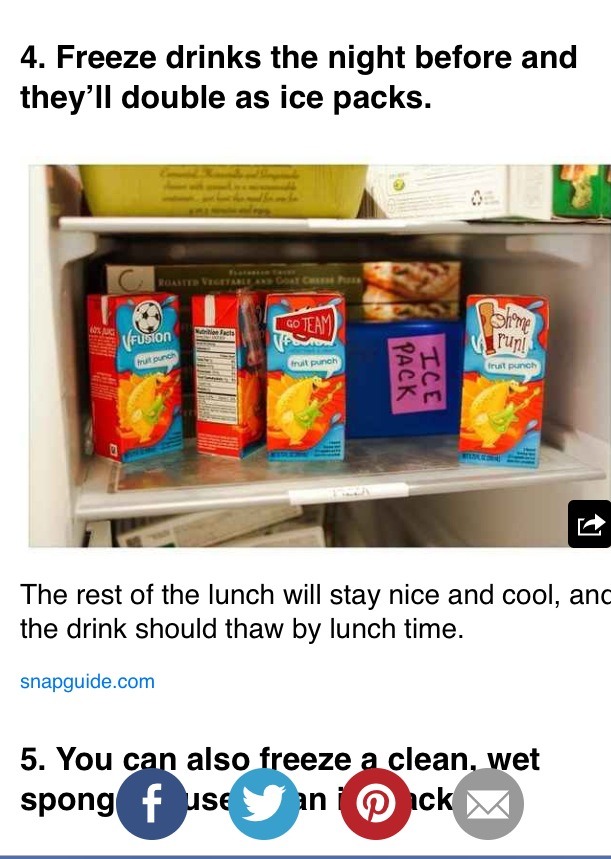 27 Tips For Stress-Free School Lunches