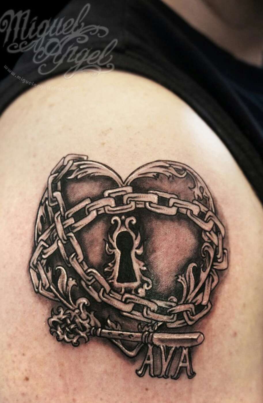    Lock And Key Tattoos!!!!