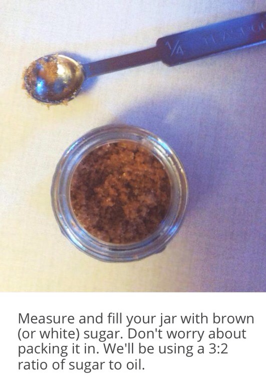 How To Make All Natural Rosemary Peppermint Lip Scrub