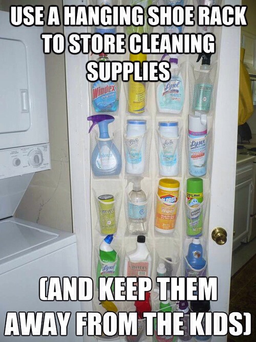 Useful for the laundry room :)