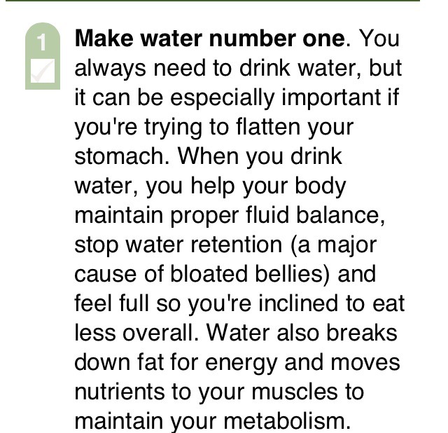 Drinking To Flatten Your Stomach In 7 Days