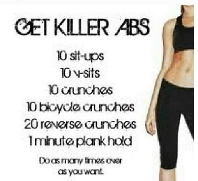 quick killer abs workout