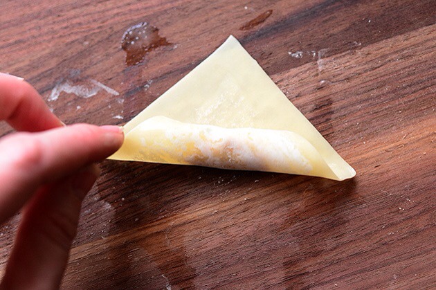 Cream Cheese Stuffed Wontons