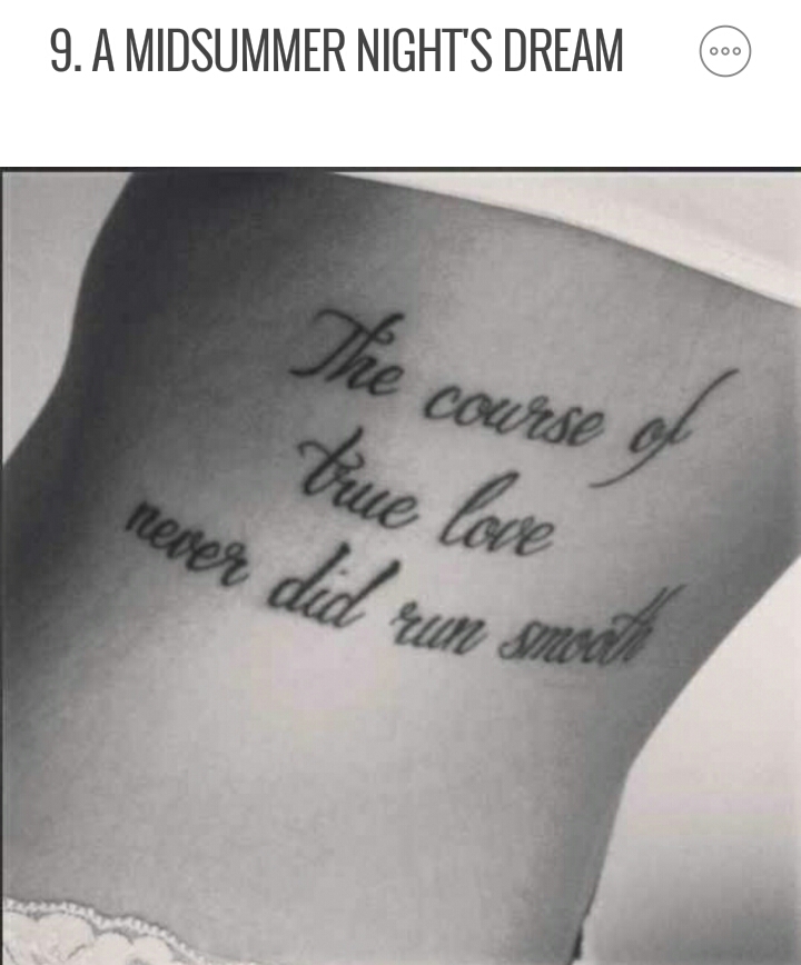 15 Tattoo Quotes From Classic Literature For Your First Tattoo!