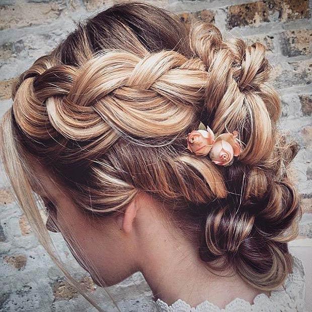28 Trendy Wedding Hairstyles For Chic Brides!!!