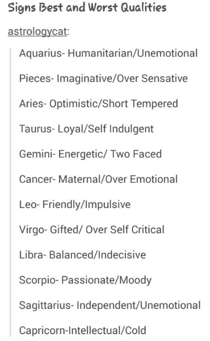 Fun Horoscopes! 🔮🔮