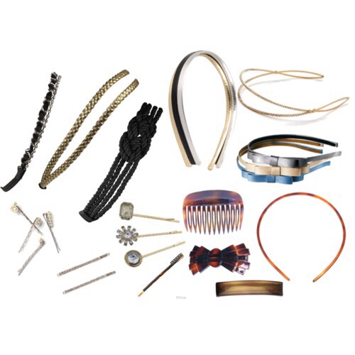 Hairbands, clips and other accessories. Perhaps put your hair bands around a hairbrush instead of loose, so you can find them easier.