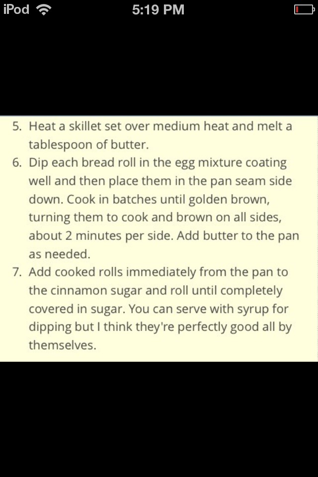 French Toast Rolls !! Yumm 