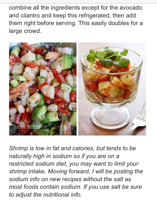 Zesty Lime Shrimp & Avocado Salad...
