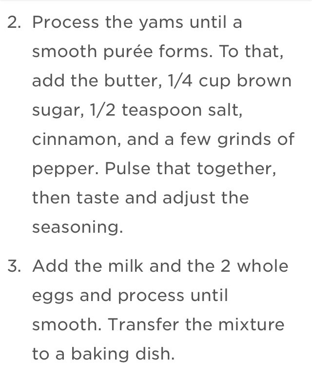 Sweet Potato Casserole 