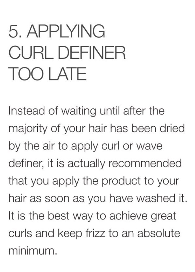 Mistakes You Are Probability Making When Applying Hair Products