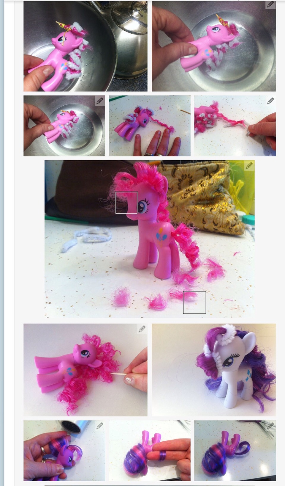 How To Perm You Pretty Pony (or Barbie) Hair✨