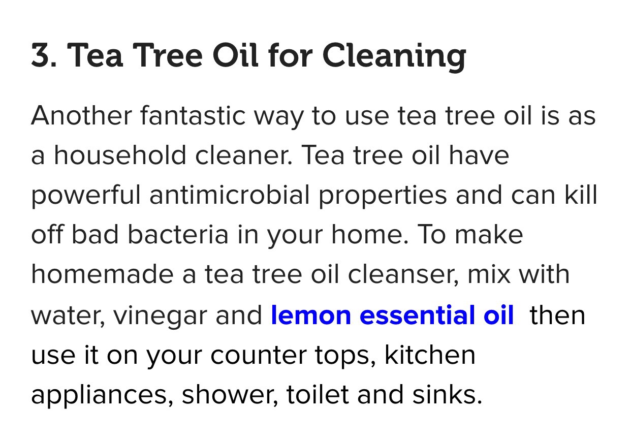 10 Surprising Uses For Tea Tree Oil