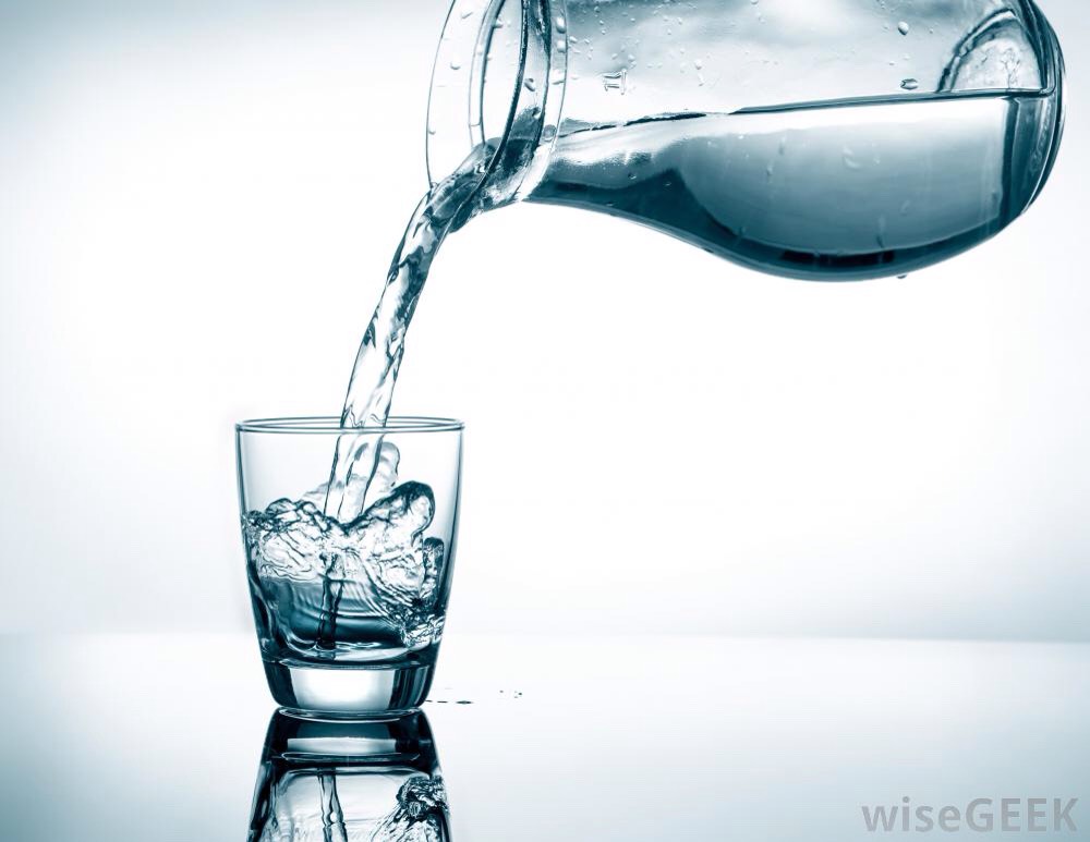 And finally, water. Water's good for everything! 