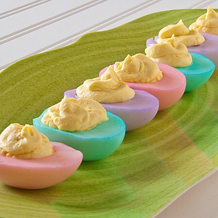 3. Pastel Deviled Eggs