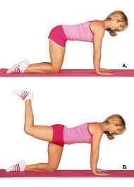 20 Glute kickback