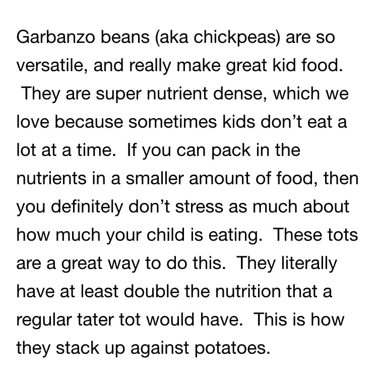 Crispy Bean Tots..super Healthy 👍