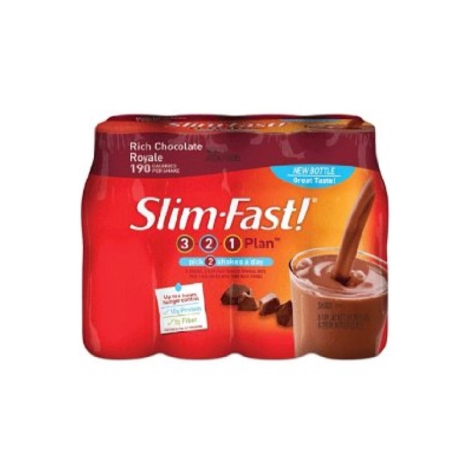 ✨ Slimfast drinks fill you up and taste great!