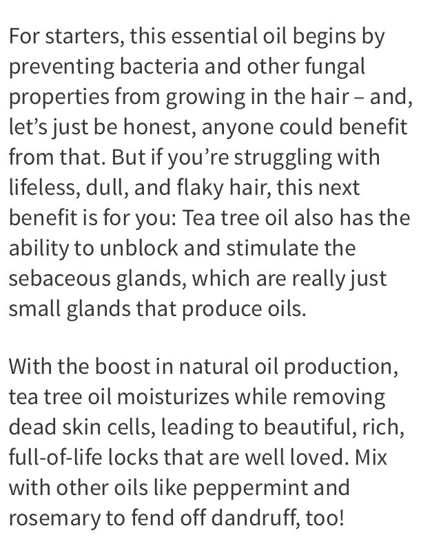 👍 5 Essential Oils For Stunning Hair❤️