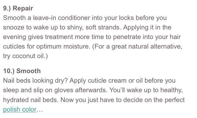 🎀✨ 10 Overnight Beauty Secrets!!✨🎀