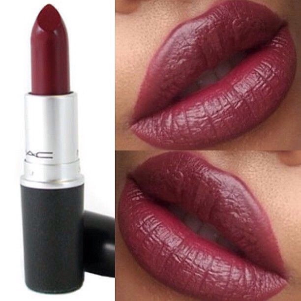 The classic red lip is so elegant and festive. It's so timeless (day/night). This shade is Diva by MAC.