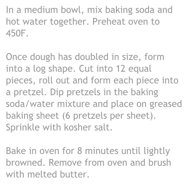 Homemade Pretzels ❤️