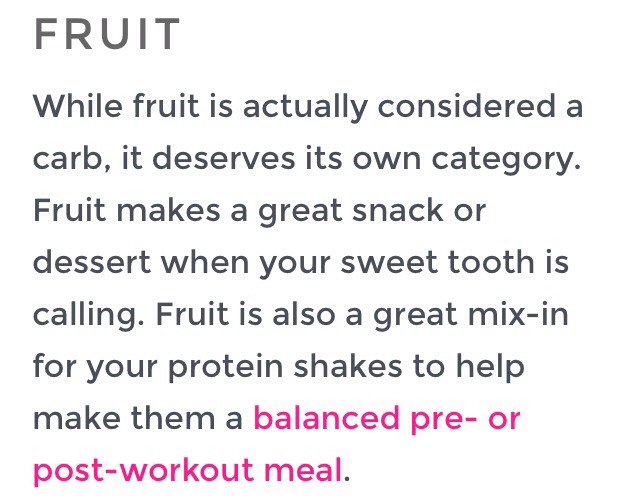 Fit Girl's Grocery List!