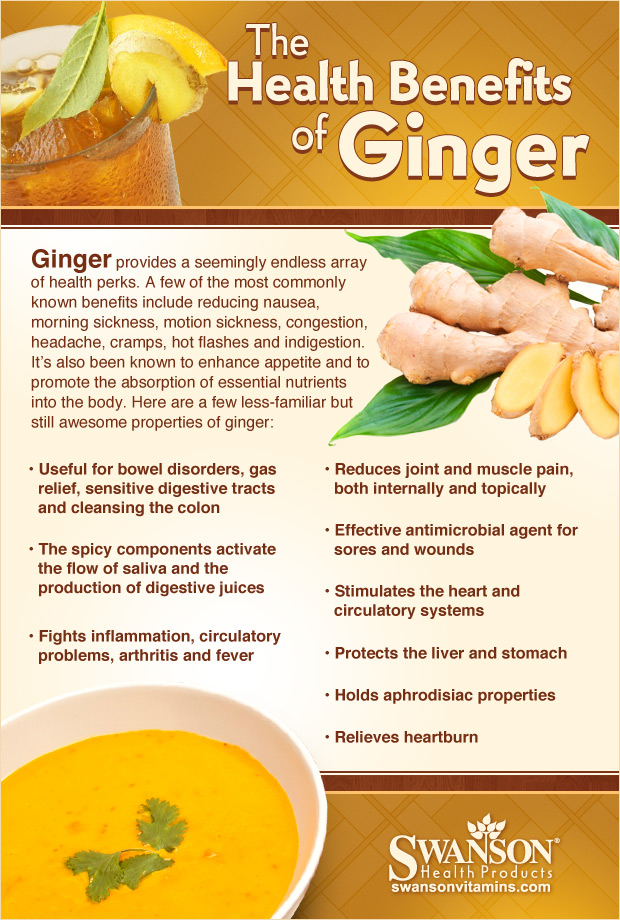 The Health Benefits of Ginger
