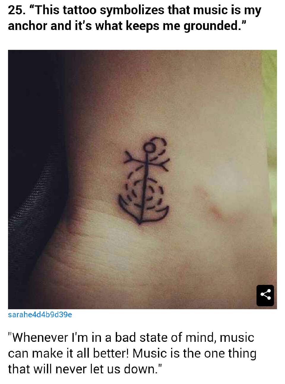 26 Inspiring Tattoos  All Music Lovers Will Appreciate!