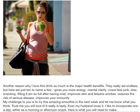 Green Detoxing Slimming Smoothie A Victoria Secret Model Favourite! 😱👍🏻💯