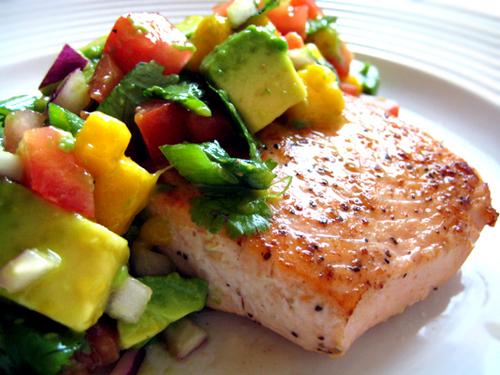 salmon can make your hair grow faster. #yum