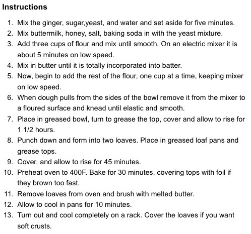 Honey Buttermilk Bread Recipe 🍞🍞🍞