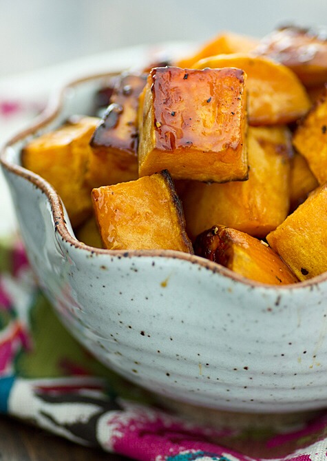 Apple Glazed Sweet Potatoes !!