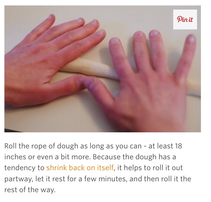 Easy Homemade Soft Pretzels.  