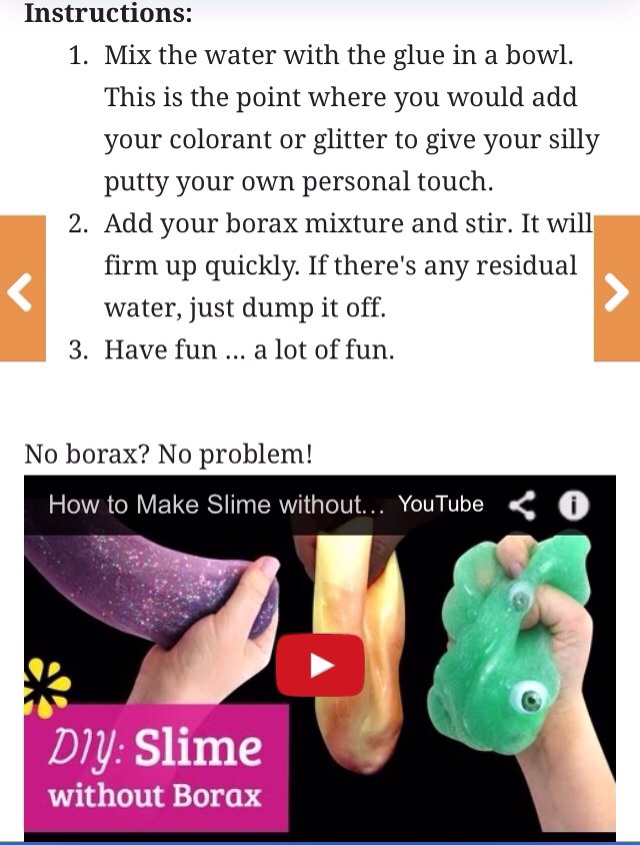 🌟 Fun, Homemade Silly Putty!🌟